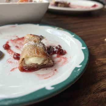 Bernbaum's - Lingonberry blintzes - Bagels Near Me - Fargo, North Dakota
