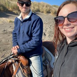 Horse N Around Trail Rides - Beach ride!