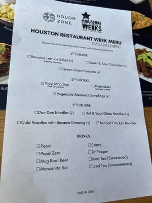 Menu photo 6 Dough Zone Dumpling House - Sugar Land Sugar Land, TX Menu photo 6 Dough Zone Dumpling House - Sugar Land Sugar Land, TX