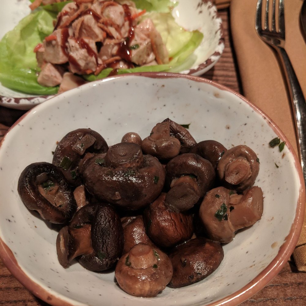 Dragon's Den - Caramelized mushrooms ( not good) - American Near Me - Carlsbad, California