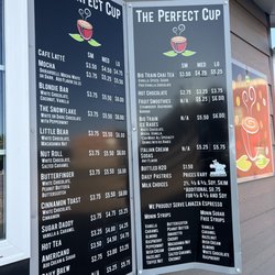 The Perfect Cup - Menu