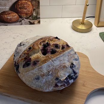 NC Sourdough House - Blueberry and Lemon Zest Sourdough Loaf - Bakeries Near Me NC Sourdough House - Blueberry and Lemon Zest Sourdough Loaf - Bakeries Near Me