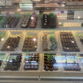 Rooted Juicery & Kitchen - Vegan truffle display - Vegan Near Me - Cincinnati, Ohio Rooted Juicery & Kitchen - Vegan truffle display - Vegan Near Me - Cincinnati, Ohio