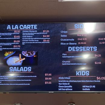 Taqueria La Mexicana - Menu as of 12/04/2025 - Mexican Near Me - Tracy, California Taqueria La Mexicana - Menu as of 12/04/2025 - Mexican Near Me - Tracy, California