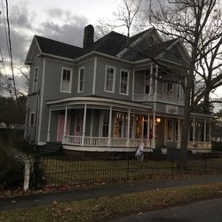 Zachary Historic Village - Love the pink doors