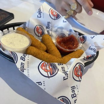 Cajun Bay Seafood & Bar - Mozzarella sticks appetizer - Seafood Near Me - Forney, Texas Cajun Bay Seafood & Bar - Mozzarella sticks appetizer - Seafood Near Me - Forney, Texas