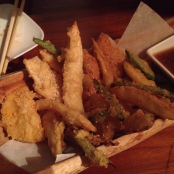 Uchi Austin - Mixed vegetable tempura - Sushi Bars Near Me - Austin, Texas Uchi Austin - Mixed vegetable tempura - Sushi Bars Near Me - Austin, Texas