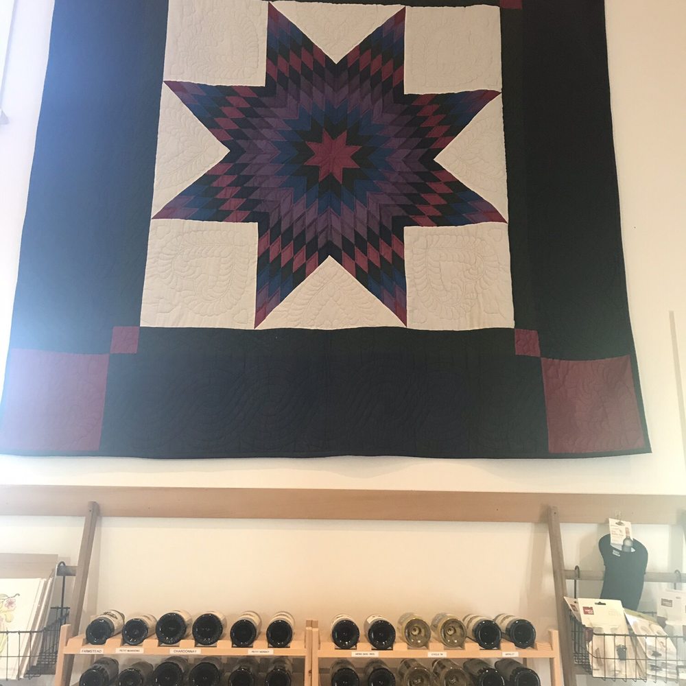 Cunningham Creek Winery - Love this quilt display - Wineries Near Me - Palmyra, Virginia