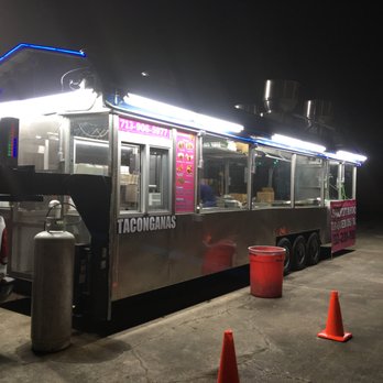 Taconganas - a food truck parked in a parking lot - Tacos Near Me - Channelview, Texas