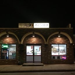 exterior of restaurant at night exterior of restaurant at night