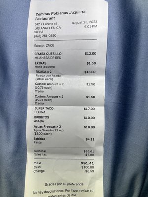 Cemitas Poblanas Juquilita by null