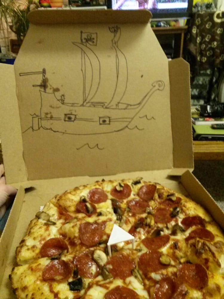 Food from Domino's Pizza