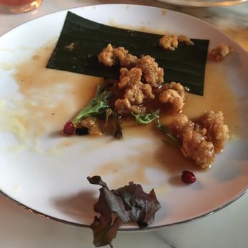 NaKorn - We kind of already ate the salad and most of the ginger bourbon popcorn chicken. - Thai Near Me - Evanston, Illinois