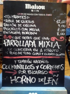 Menu photo 2 Borodin Madrid, M