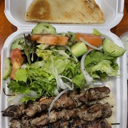 Pork Shish Kabob Plate Pork Shish Kabob Plate