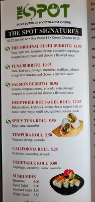 Menu photo 5 The Spot Sushi Burritos Largo, FL