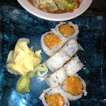 Sushi Kara - Spicy crunch roll, $4. - Asian Fusion Near Me - Long Beach, California Sushi Kara - Spicy crunch roll, $4. - Asian Fusion Near Me - Long Beach, California