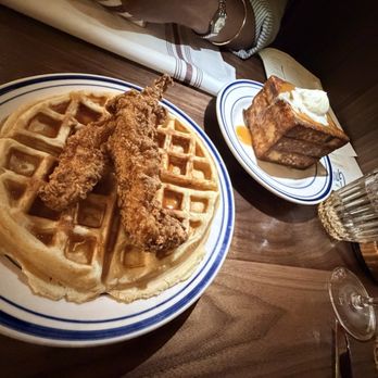 The Grace - Chicken and waffles Three layered French toast - Bars Near Me - Washington, DC, District of Columbia The Grace - Chicken and waffles Three layered French toast - Bars Near Me - Washington, DC, District of Columbia