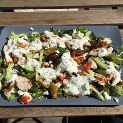 The Dorking Deli - Greek salad with added herb chicken.