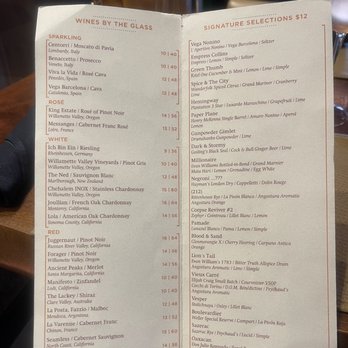 Flint Kitchen & Bar - Alcohol menu - page 1 & 2 - New American Near Me - Oklahoma City, Oklahoma