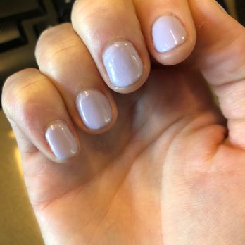 Loft Nail Spa - Bumpy uneven nails. Top coat is not shiny. Cuticles are messy. - Nail Salons Near Me - Chicago, Illinois