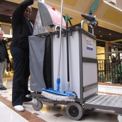 Belle Épine - This is a powered cart that this gal drives around and collects trash with!!