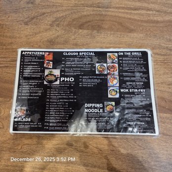 Cloud 9 Pho & Teatime - Menu - Pan Asian Near Me - Fontana, California Cloud 9 Pho & Teatime - Menu - Pan Asian Near Me - Fontana, California
