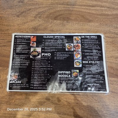 Menu photo 4 Cloud 9 Pho & Teatime Fontana, CA Menu photo 4 Cloud 9 Pho & Teatime Fontana, CA