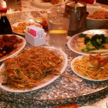 Spring Garden - orange chicken , shrimp lo mein, and imperial shrimp. - Chinese Near Me - Ventura, California Spring Garden - orange chicken , shrimp lo mein, and imperial shrimp. - Chinese Near Me - Ventura, California