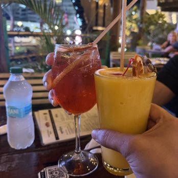 Di Zucchero - NA Mango Daiquiri and Aperol Spritz - Italian Near Me - San Juan, Puerto Rico Di Zucchero - NA Mango Daiquiri and Aperol Spritz - Italian Near Me - San Juan, Puerto Rico