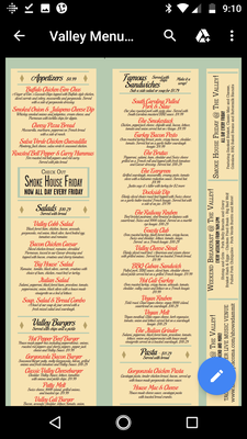 Menu photo 3 The Valley Tacoma, WA