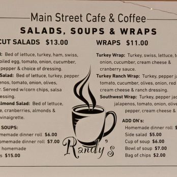 Randy's Main Street Coffee - Coffee & Tea Near Me - Brownsville, Oregon