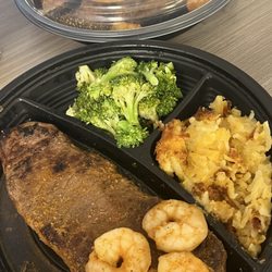 Cracker Barrel Old Country Store - Big Easy Steak & Shrimp. order on yelp $29.99 order on website $22.99 WHY??? :-((