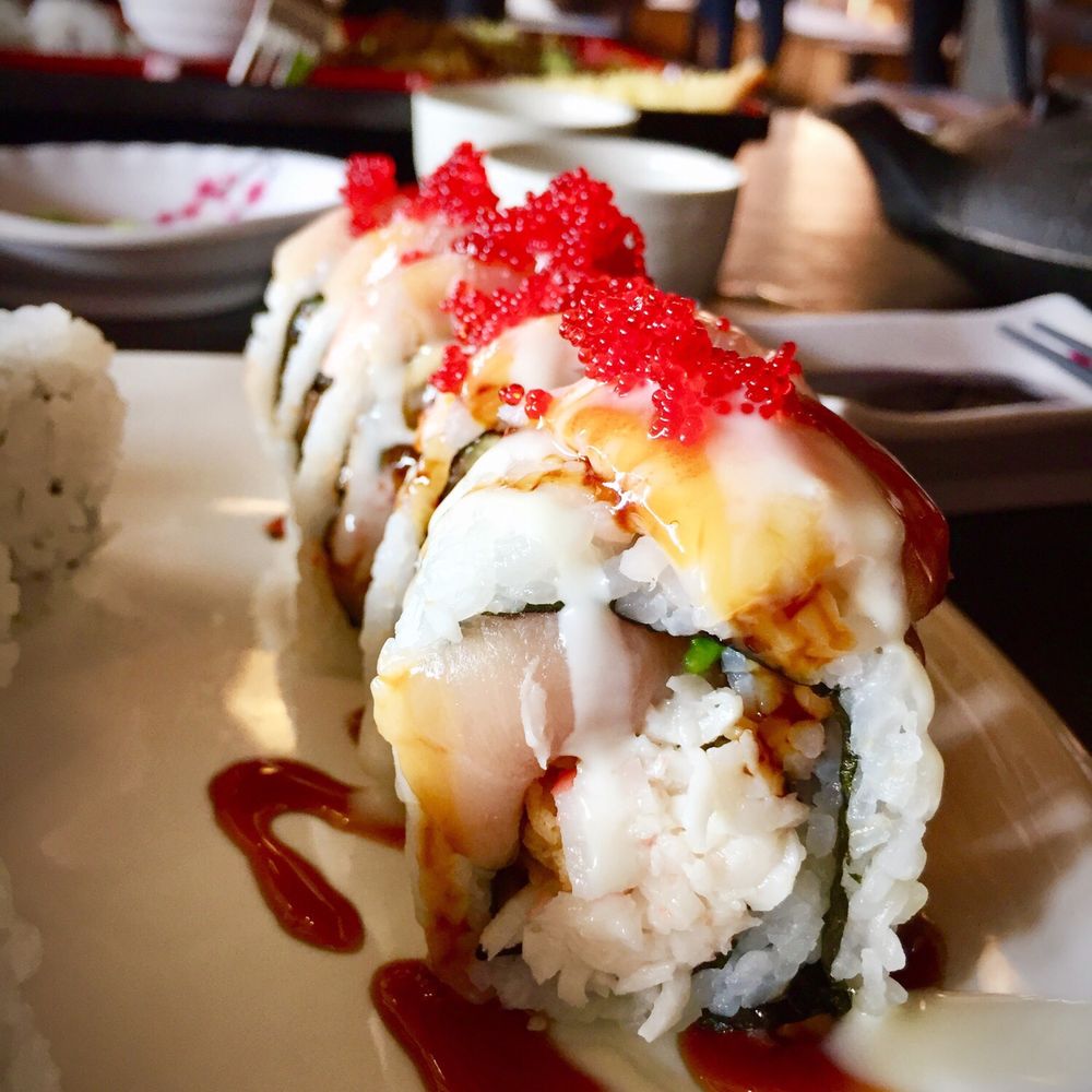 Sushi Mori - Bliss Roll (close-up) - Japanese Near Me - Surrey, British Columbia
