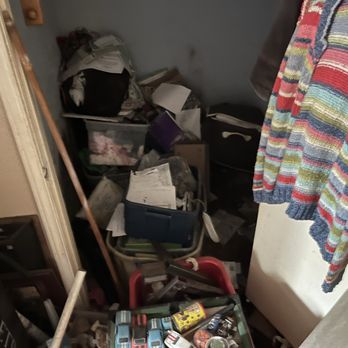 TC Junk Removal - Hoarder Closet - Junk Removal & Hauling Near Me - Rosharon, Texas