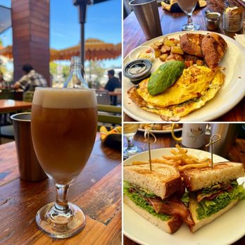 Sunny Side Solana - Iced coffee (so pretty), Avocado BLT and omelette with home fries. - Breakfast & Brunch Near Me - Solana Beach, California Sunny Side Solana - Iced coffee (so pretty), Avocado BLT and omelette with home fries. - Breakfast & Brunch Near Me - Solana Beach, California