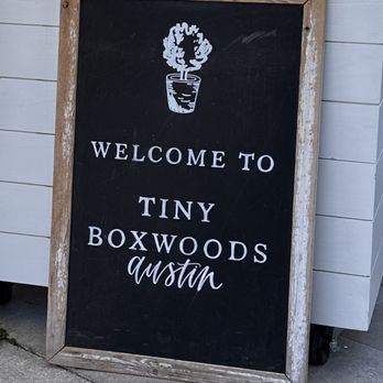 Tiny Boxwoods - WELCOME IN - Venues & Event Spaces Near Me - Austin, Texas