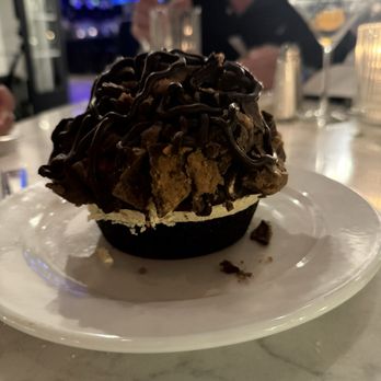 Capitano Steak and Seafood - Peanut butter pie, generous enough for four people, but enjoyable to not want to share - Seafood Near Me - Rochester, New York