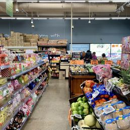 Produce and checkout Produce and checkout