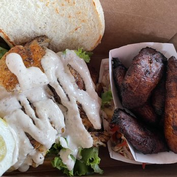 Fisherman's Cafe - Fish Sandwich - Seafood Near Me - Key West, Florida