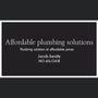 Photo of Affordable Plumbing Solutions