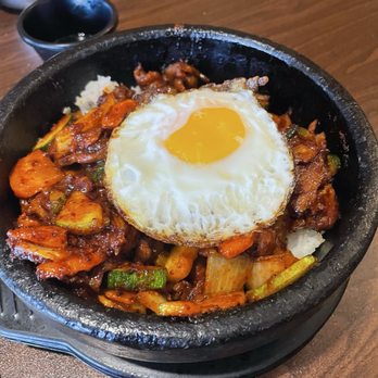 Dolsot House - Spicy Pork Bulgogi Dolsot - Korean Near Me - Cherry Hill, New Jersey Dolsot House - Spicy Pork Bulgogi Dolsot - Korean Near Me - Cherry Hill, New Jersey