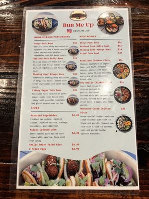 Menu photo 2 Bun Me Up San Jose, CA