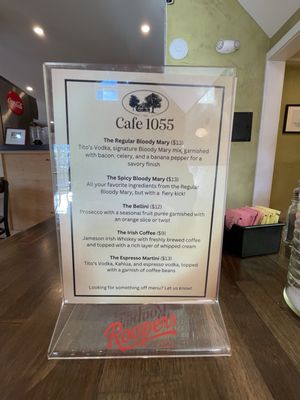 Menu photo 4 Cafe 1055 New Gloucester, ME