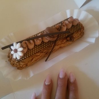 Miette et Chocolat - The nutella eclair, about 7 dollars. Delicious!!! Try it! - Chocolatiers & Shops Near Me - Aurora, Colorado
