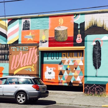 Pine State Biscuits - This mural was across the street, and it is true. - Southern Near Me - Portland, Oregon Pine State Biscuits - This mural was across the street, and it is true. - Southern Near Me - Portland, Oregon