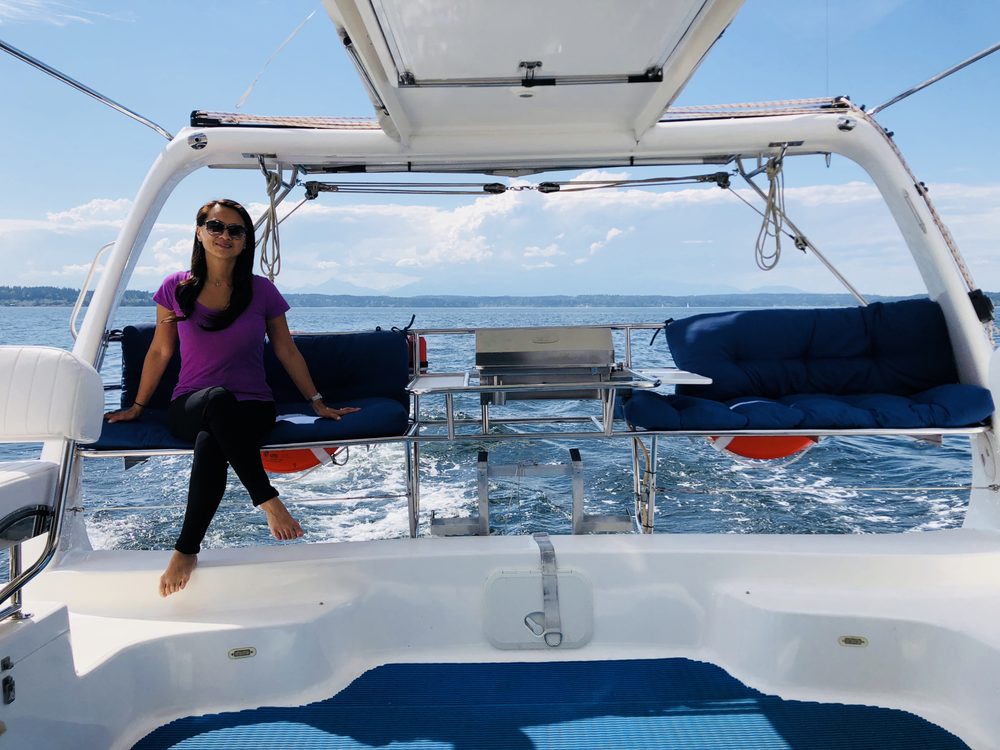Amelia Catamaran Charters Logo