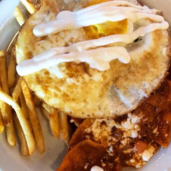Fratelli Cafe - Chilaquiles with Red Sauce - Coffee & Tea Near Me - Los Angeles, California Fratelli Cafe - Chilaquiles with Red Sauce - Coffee & Tea Near Me - Los Angeles, California