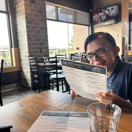 a child and his menu