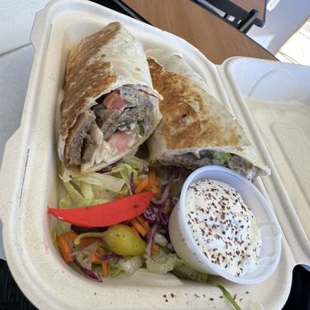 Gyro Crush - Beef and lamb gyro - Mediterranean Near Me - Lynnwood, Washington